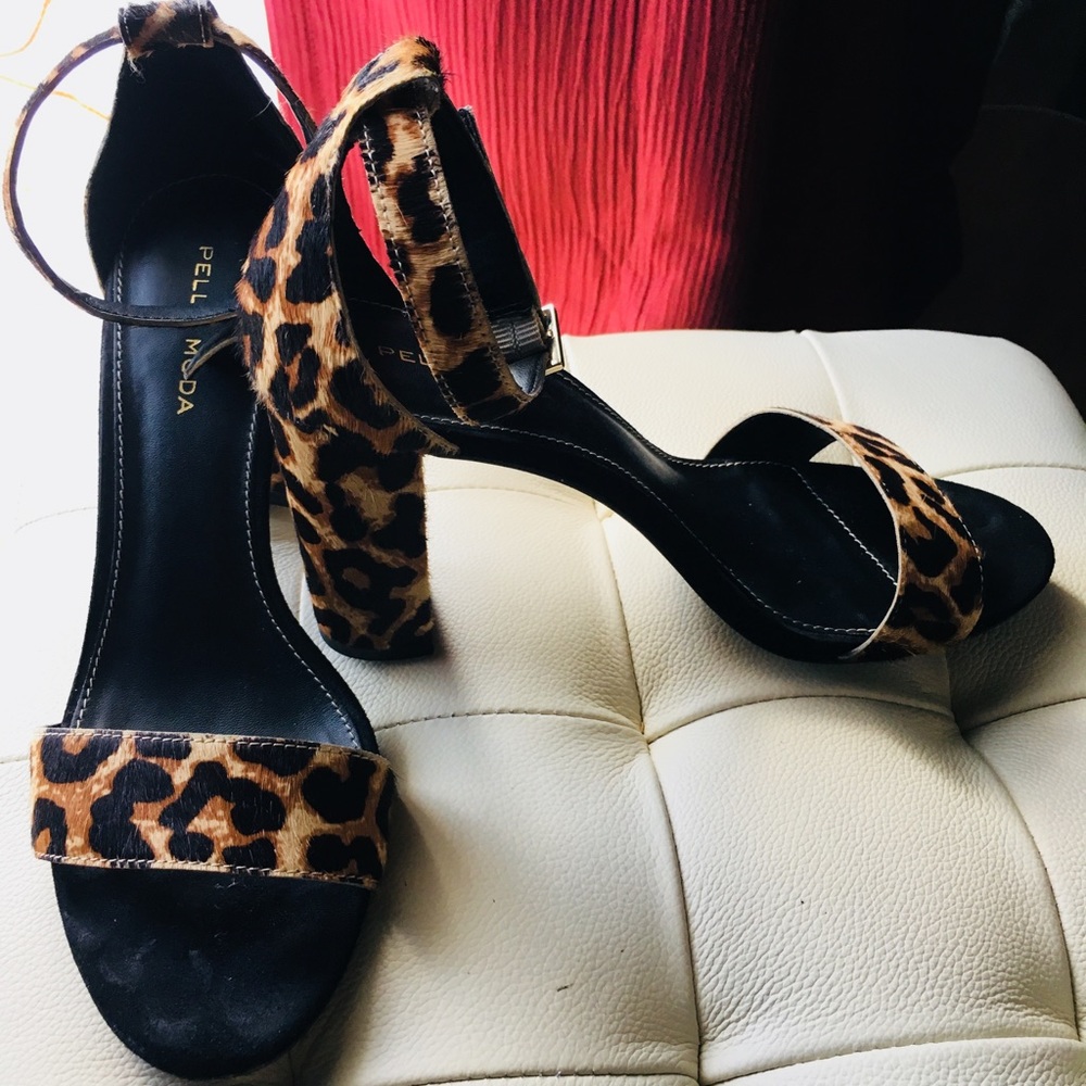 My leopard print and black Pelle Moda